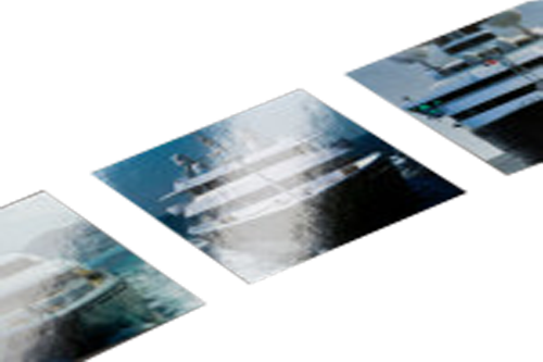 Impression de trois couvertures de livres avec vernis selectif brillant