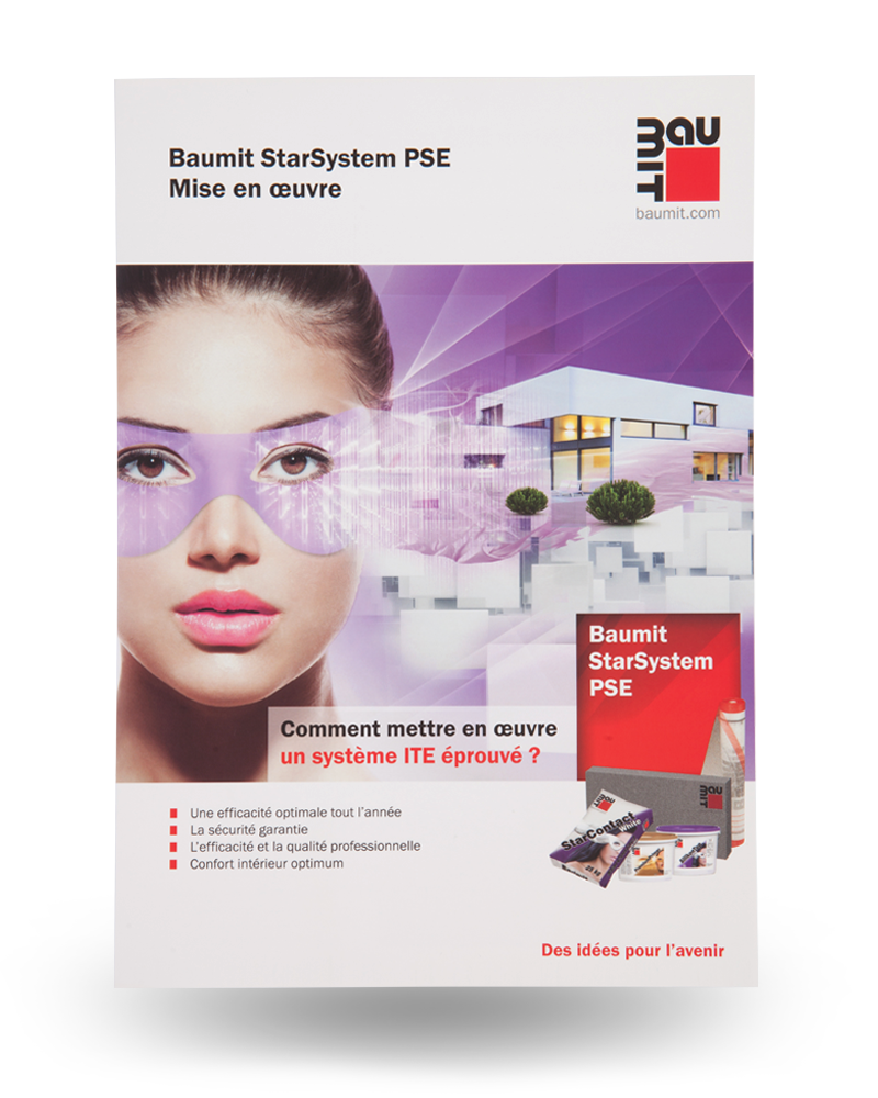 imprimer dépliant baumit