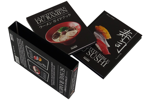 Deux livres de cuisine dans un coffret